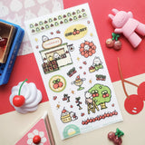 Sweet Cherry Stand Sticker Sheet