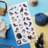 Pretty Birdies Sticker Sheet