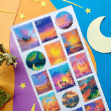 Stunning Skies' Stamps Sticker Sheet