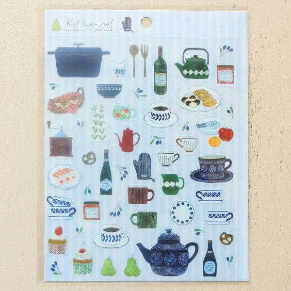 Cozyca Products Midori Asano Seal Kitchen Sticker