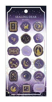 Sealing Deer Seal Stella Seal Sheet- Moonlight Purple