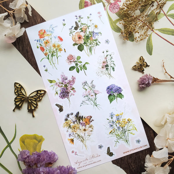 Dreamy Garden Sticker Sheet