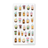 Daily Boba Tea Sticker Sheet