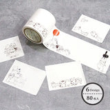 Cat Hill Sticky Notes Roll