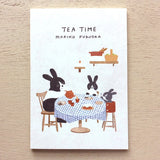 Mariko Fukuoka Tea-time Postcard Set