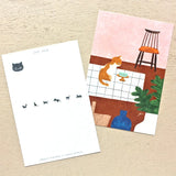 Juego de postales Meow de Mariko Fukuoka