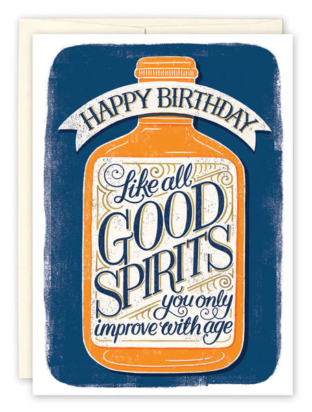 Good Spirits Birthday Card