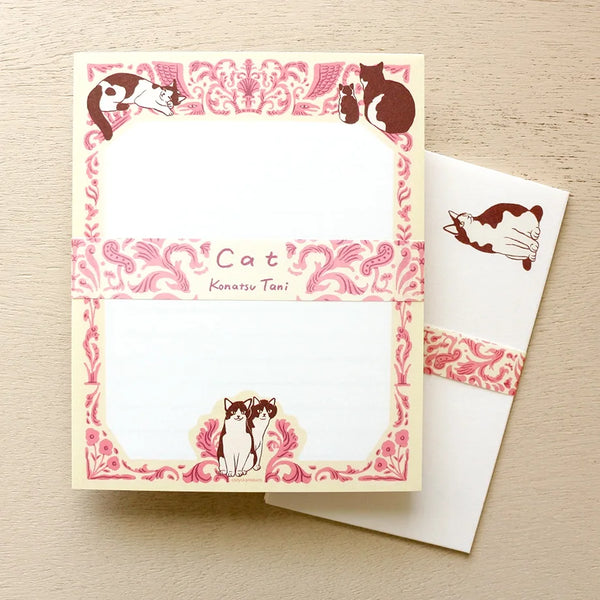 Konatsu Tani Letter Set Cat