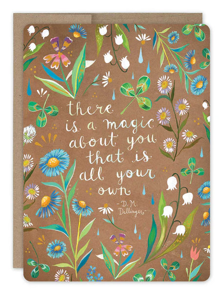 Magic About You Blank Card