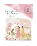 Mignon Feuille Sticker Flakes - Flor