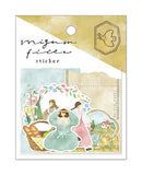 Mignon Feuille Sticker Flakes - Picnic