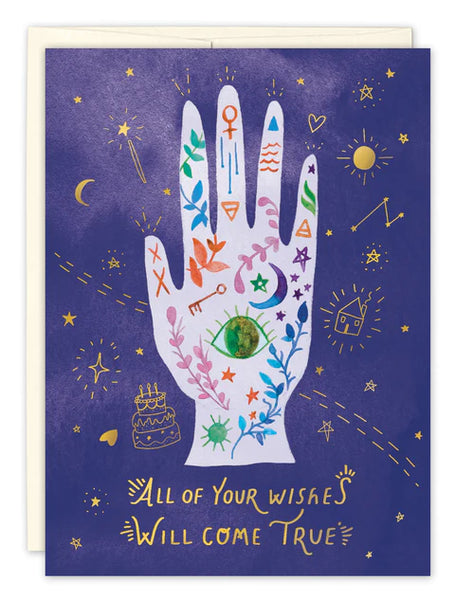 Mystic Hand Birthday Card