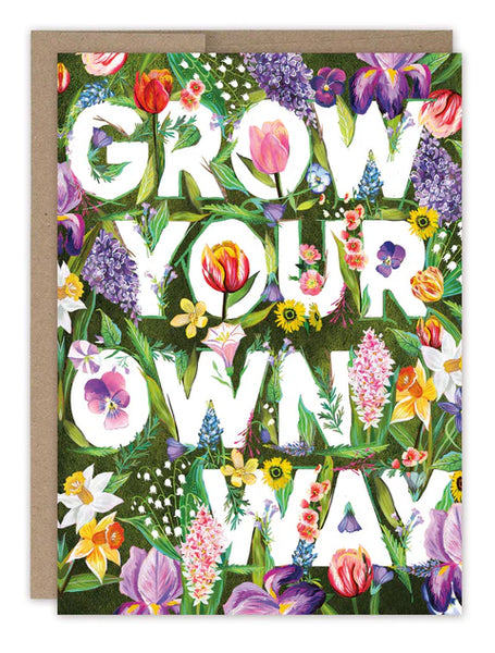 Own Way Birthday Card