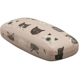 Cats Glasses Case with Cleaning Cloth