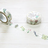 Botanical Gift Washi Tape Banana Paper