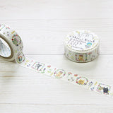 Kitty Cat Flower Washi Tape