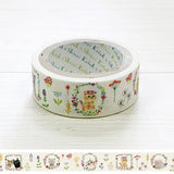 Chaton Chaton Flower Banana Paper Tape by Shinzi Katoh.