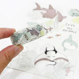 Endangered Ocean Species Washi Tape