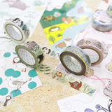 Baby Animal & Parent of Endangered Species Washi Tape