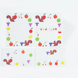 Fruits Letter Set Writing Papers & Envelopes