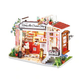 Honey Ice Cream Shop DIY Miniature Dollhouse Kit