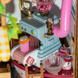 Kit de casa en miniatura para hacer uno mismo: Sweet Jam Shop