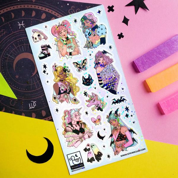 Sweet 'n' Spooky Sticker Sheet