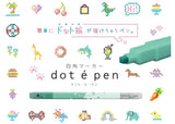 Juego de bolígrafos Dot E Pen B, paquete de 4 